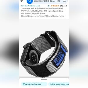 Nereides watch band